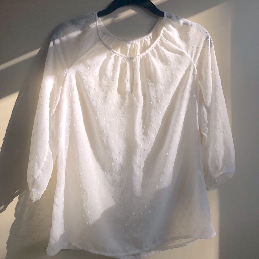 Sheer vintage top